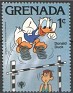 Grenada 1979 Walt Disney 1 ¢ Multicolor Scott 951